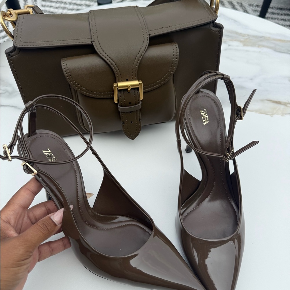 Zara Dark Green Olive Bag